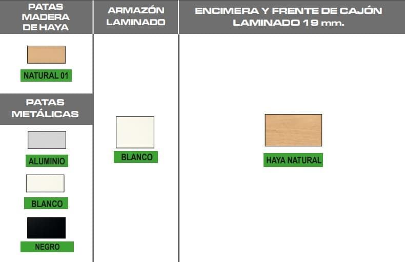 Mesa Delta Dekton fija - Imagen 4