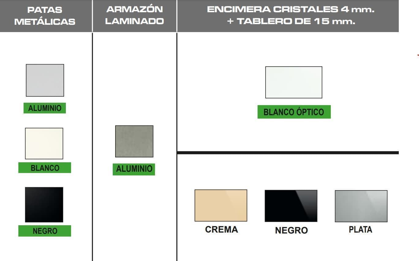 Mesa libro de cristal ALBA - Imagen 5